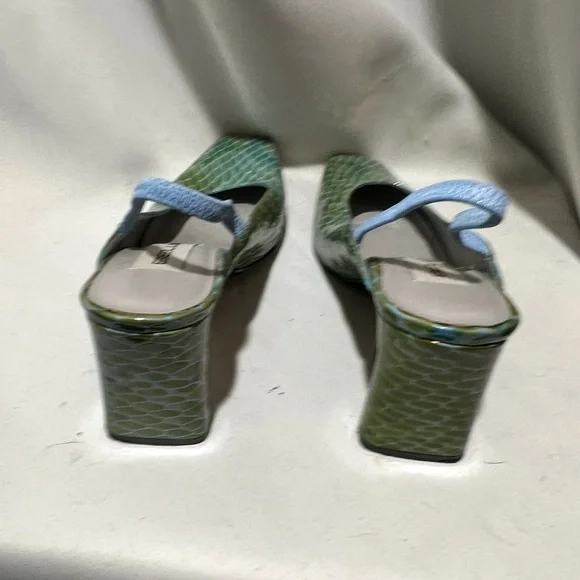 Vintage Bellini Snakeskin Women's Heels Size 5 - Picture 5 of 6